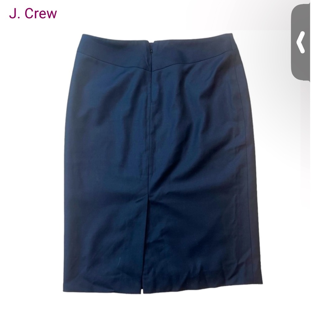 J. Crew Black No.2 Pencil Skirt Size 6
